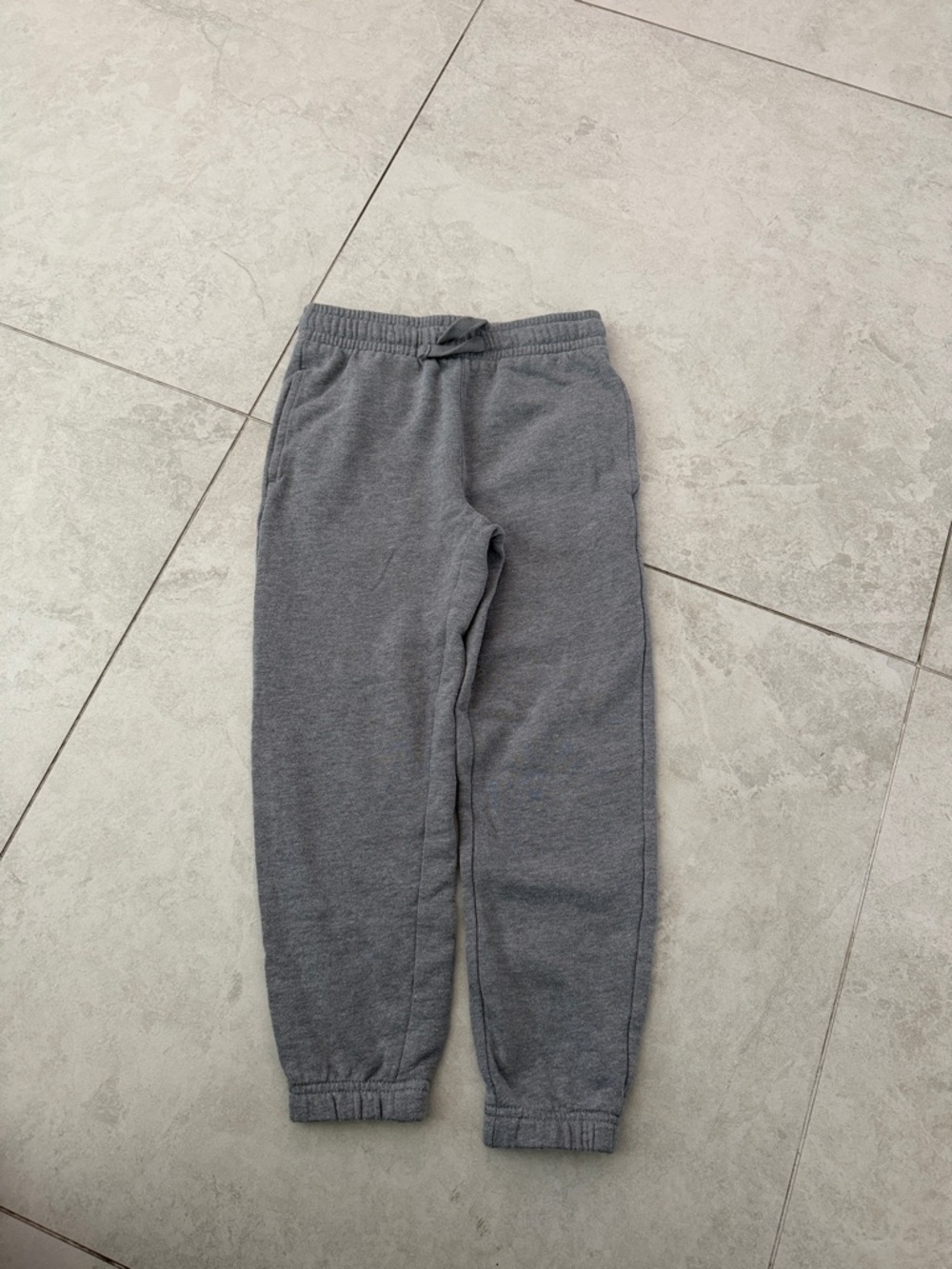 Athletic Works Gray Kids Jogger Sweatpants
